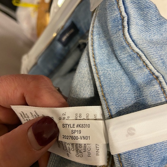 J. Crew Eco 9" high-rise toothpick jean in light worn wash 30/28 - Picture 8 of 10